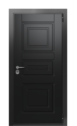 Дверь TermoWood Ral 9005 Collori Ral 9005 2646