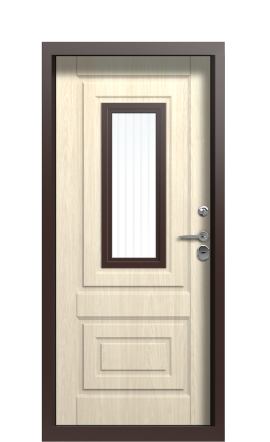 Входная дверь TermoWood Tobacco Ванильный Дуб 1409
