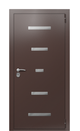 Дверь TermoPlus Ral 8017 Венге 1091