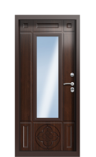 Дверь Termo Ral 7043 Кофейное Дерево 1417 вид внутри