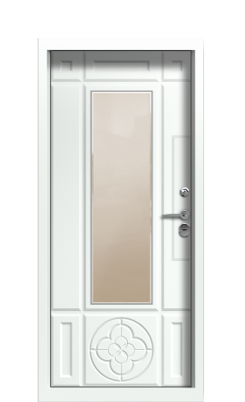 Дверь TermoWood Ral 9003 Collori Ral 9003 2540