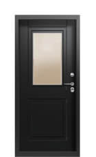 Дверь Termo Vesuvio Collori Ral 9005 2659 вид внутри