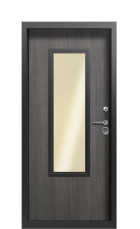 Дверь Termo Vesuvio Terma Premium Морадо Черный 2647 вид внутри