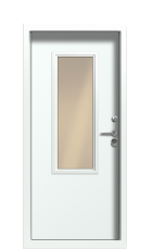 Дверь Termo Ral 9003 Collori Ral 9003 2704 вид внутри