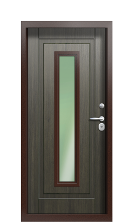 Дверь TermoPlus Ral 6005 Венге 1418