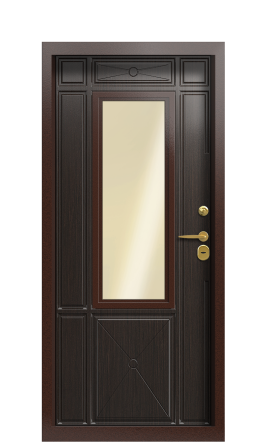 Дверь TermoPlus Bronze Венге 1420