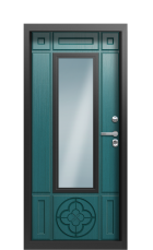 Дверь Termo Vesuvio Морская волна 1406 вид внутри