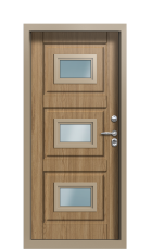 Дверь Termo Ral 1019 Грецкий орех 1313 вид внутри