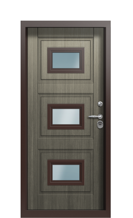 Дверь TermoWood Vesuvio Серый Кварц 1423