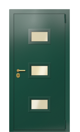 Дверь TermoPlus Ral 6005 Темно-зеленое 1413