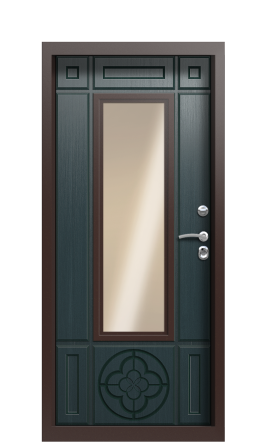 Дверь TermoWood Vesuvio Серый Антрацит 1427