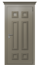 Дверь Termo Ral 7006 Kale 2526 вид снаружи