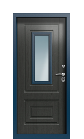 Дверь TermoPlus Del Mare Графитовое дерево 1312