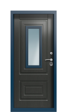 Дверь Termo Del Mare Графитовое дерево 1312 вид внутри