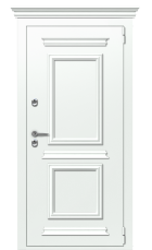 Дверь Termo Ral 9003 Kale 2597 вид снаружи