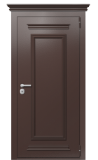 Дверь TermoPlus Ral 8017 Марсианский камень 341 вид снаружи