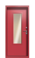 Дверь Termo Ral 3031 Collori Ral 3031 2636 вид внутри