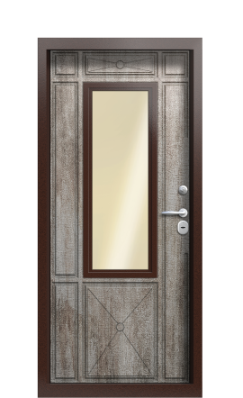 Дверь TermoPlus Ral 7043 Джут 1419