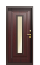 Дверь Termo Tobacco Темно-красный 1422 вид внутри