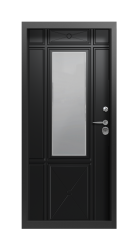 Дверь Termo Vesuvio Collori Ral 9005 2631 вид внутри