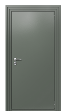 Дверь TermoPlus Ral 7009 Kale 674 вид снаружи