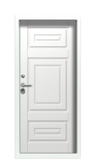 Дверь Termo Collori Ral 3031 C004 Ral 9003 B003 Карниз левая 1000 вид внутри