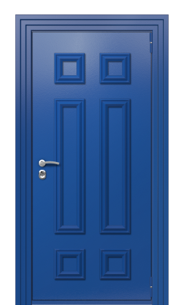 Дверь Termo Ral 5005 Ral 9003 752