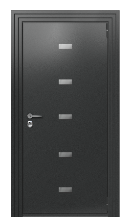 Входная дверь TermoLight Silver Гардиан 1341