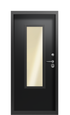 Дверь Termo Vesuvio Collori Ral 9005 2619 вид внутри