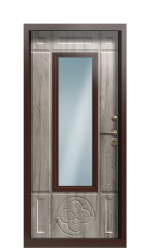 Дверь Termo Del Mare Арктическая береза 929 вид внутри