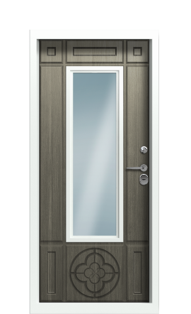 Дверь TermoWood Ral 7043 Ral 8019 179