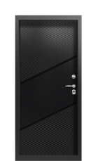 Дверь Termo Vesuvio Ral 9005 1493 вид внутри