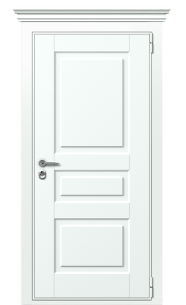 Дверь TermoWood Collori RAL 9003 F001 Collori RAL 9003 F001