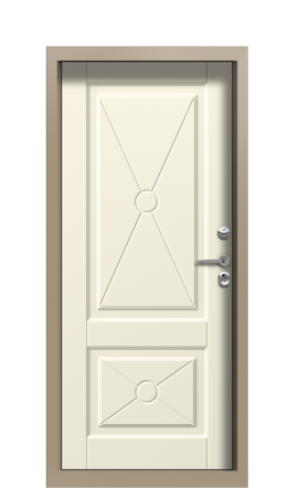 Дверь TermoWood Collori RAL 5014 C003 Collori Слоновая кость C002