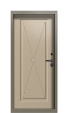 Дверь Termo Collori RAL 3031C004 Collori RAL 1019 C001 вид внутри