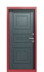 Дверь Termo Ral 3031 Пепельный 226 вид внутри