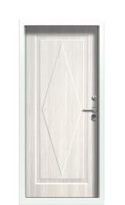 Дверь Termo Ral 8025 Ral 7006 177 вид внутри