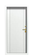 Дверь Termo Ral 9003 Securemme 633 вид внутри