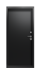 Дверь Termo Ral 9005 Collori Ral 9005 2704 вид внутри