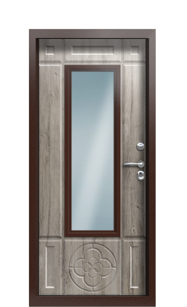 Дверь TermoPlus Ral 5005 Арктическая береза 928