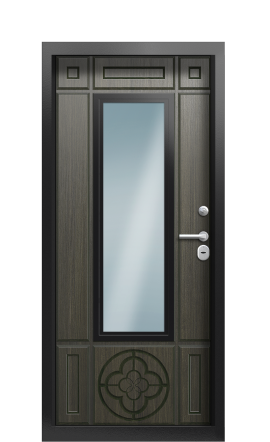 Дверь TermoPlus Ral 6005 Венге 966