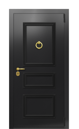 Дверь TermoPlus Ral 9005 Венге 447