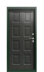 Дверь Termo Patina Графитовое дерево 1329 вид внутри