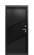 Дверь Termo Vesivio Ral 9005 735 вид внутри