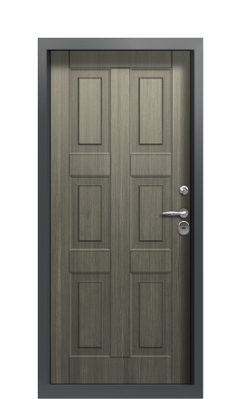 Дверь TermoWood Ral 7043 Серый кварц 1384