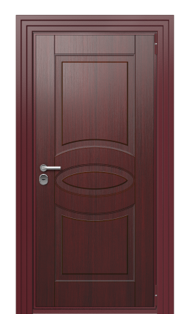 Дверь TermoWood Rak 3005 Тёмно-красный 236