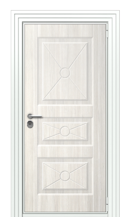 Дверь TermoWood Ral 9003 Белая эмаль 237