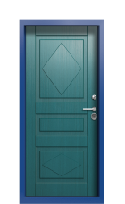 Дверь Termo Ral 9003 Белая эмаль 237 вид внутри