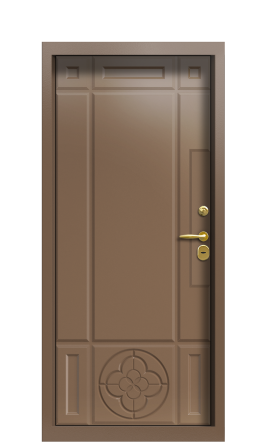 Дверь TermoWood Ral 9005 Ral 3013 783