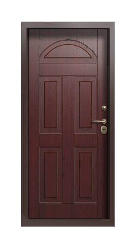 Дверь TermoWood Ral 8017 Темно-красный 1338